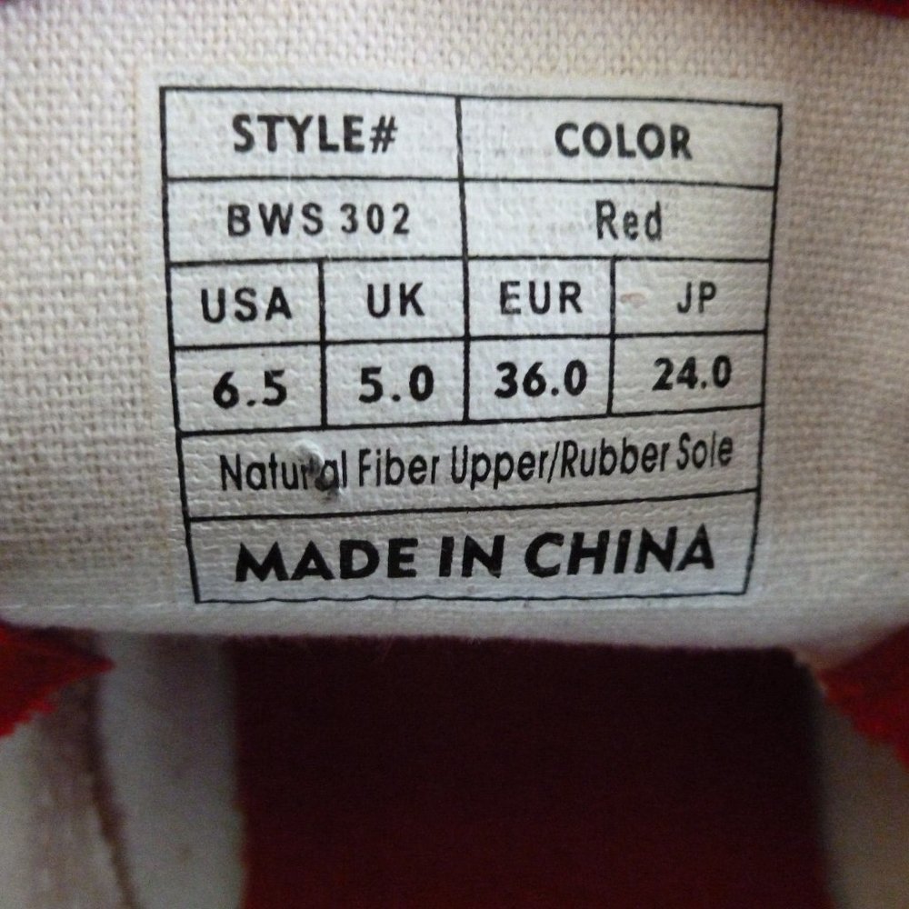 Beverly Hills Polo Club Woman's Shoes 6.5 CUSTOM - Picture 10 of 10